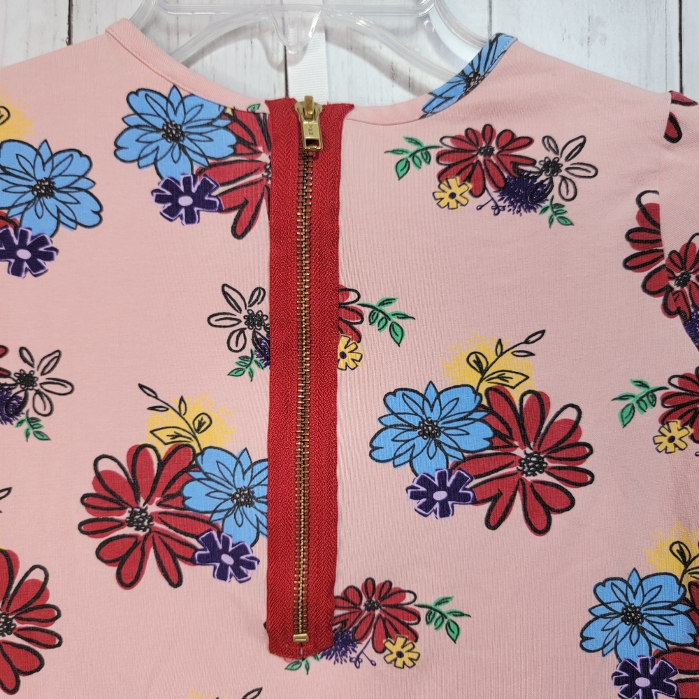 Hanna Andersson G Bundles Print Elizabeth Dress Perfect Pink Size 140 (US 10). - Picture 9 of 10